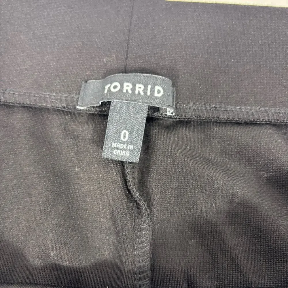 Torrid Black Mini Skirt with Silver Beads and Sequins Size Large JJ0695
